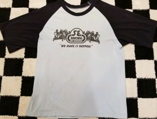 Vintage Se Racing Bmx Shirt Xl Pk Ripper Floval Quadangle