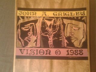 RARE Vintage NOS VISION John Grigley 3 Skateboard Deck 3