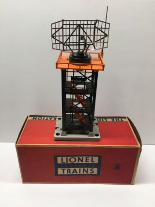 Vintage 1950’s Lionel Trains 197 Rotating Radar Antenna With Box