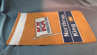 Vintage Cloth Seed Corn Sack Northrup King Farm Bag Circa 1950 