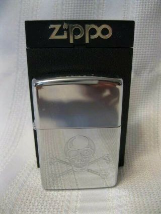 Zippo Skull And Crossbones Design