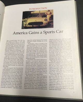 Corvette Book America ' s Dream Machine Consumer Guide Auto Editors 96 Pages 3