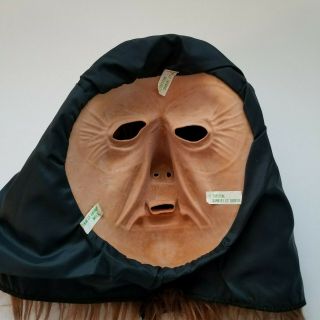 Vintage 1980’s TOPSTONE Wolf Man Werewolf Halloween Latex Rubber Adult Mask 3