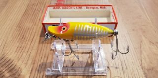 Vintage Heddon River Runt Spook 9110 - XRY Standard Old Stock from 1950 ' s. 3
