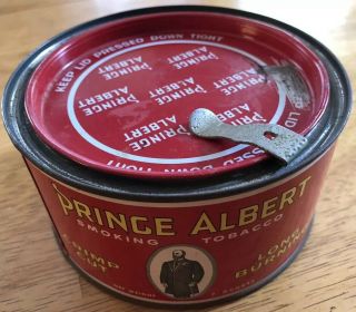 Vintage Prince Albert Smoking Tobacco Canister / Tin