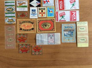 Vintage Matchbox Labels - Various British Labels (s),  Bryant And May,  Welchers