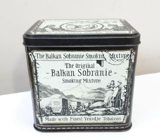 Old Balkan Sobranie Tobacco Tin – Advertising,  Collectable