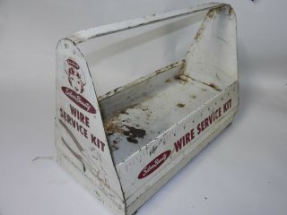 Silver Beauty Wire Service Kit Vintage 1950 