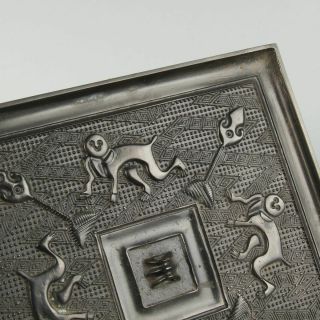 Chinese Exquisite Handmade Bronze mirror 3