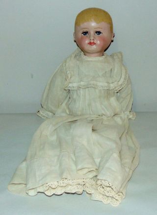EARLY ANTIQUE Doll MARTHA CHASE Stockinette AMERICAN Rhode Island 2