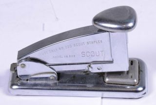 Vintage Scout Stapler Model No.  202 Desktop Office Supplies Ace Fastener Corp