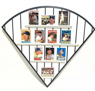 1995 Hamilton R&n 11x Mickey Mantle Porcelain Baseball Cards Outfield Limited Ed