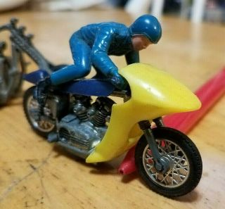 Vintage Mattel Hot Wheels Rrrumblers Motorcycle RIP Snorter Torque Chop Rider 3