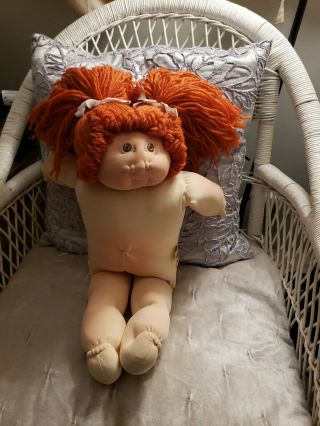 1979 Xavier Roberts Hand - Signed Little People Soft Sculpture Cabbage Patch Doll