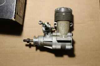 Vintage Webra 10 Ccm Model Engine Made In Germany W/box