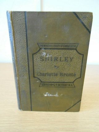 Antique Book - Shirley - A Tale by Charlotte Bronte - Ward,  Lock & Bowden 2nd Ed 2