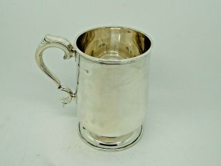 Antique Silver Pint Mug / Tankard Birmingham 1926 – Elkington & Co Ltd 328g 2