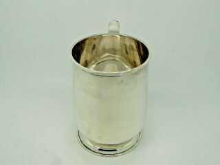 Antique Silver Pint Mug / Tankard Birmingham 1926 – Elkington & Co Ltd 328g 3