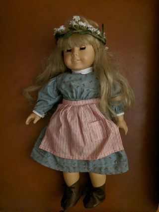Vintage 18 " Pleasant Company American Girl Doll Retired Meet Kirsten