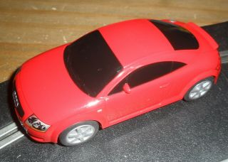 Scalextric Vintage Red Audi Tt Touring / Rally Car And Fast