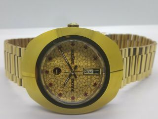 Vintage Rado Diastar Gold Plated Automatic Wriswatch With Swiss Made