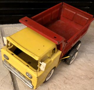 Vintage Structo Grading Service Toy Dump Truck,  Bulldozer