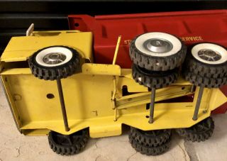 Vintage Structo Grading Service toy dump truck,  bulldozer 3