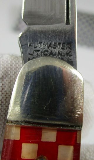 Purina Kutmaster 2 Folding Blade Pocket Knife Vintage 2