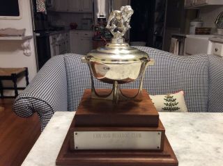 Vintage Chicago Bulldog Club Trophy Dog Trophy