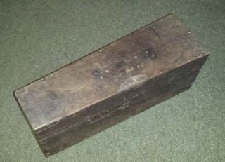 Haunted Antique Box Coffin Shape With Old Doll Inside From Paranormal Estate
