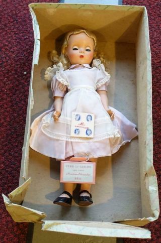 Alice In Wonderland Madame Alexander Vintage Doll - 20 " Tall Box Tags