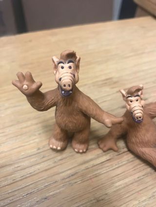 3 vintage 80’s Alf tv show pvc figures made in China. 2