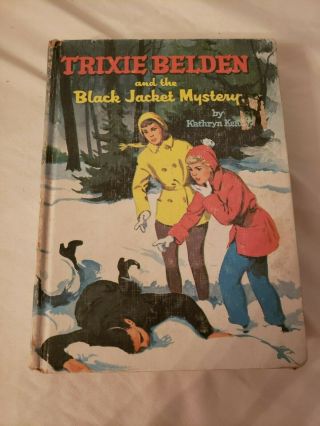 Black Jacket Mystery: Trixie Belden 8 Book By Kathryn Kenny