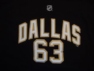 Nhl Dallas Stars Hockey Mike Ribeiro Jersey Black T Shirt Size M