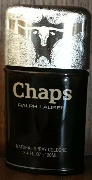 Chaps Ralph Lauren Cologne Vintage 3.  4oz 100ml 100 Rare.  Htf