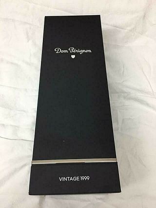 Vintage Dom Perignon 1999 Empty Champagne Gift Box With Brochure Cond
