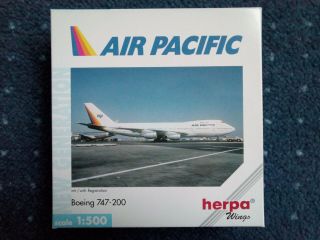Herpa 1:500 Air Pacific Boeing 747 - 200