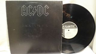 Vintage Ac/dc Back In Black Album L@@k