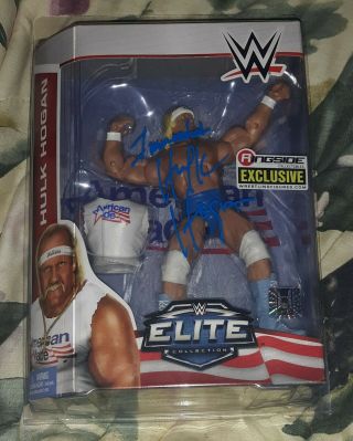 Hulk Hogan Signed Autographed Elite Figure
