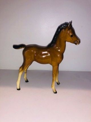 Vintage Breyer Horse Arabian Foal Glossy Bay Shah 15 - Great Cond.  Minus Repair