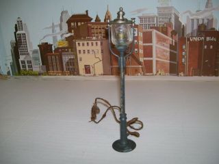 Vintage Prewar German Marklin O & 1 Gauge Lamp Post - 7 - 1/2 " Tall