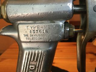 Vintage DeVilbiss Type MBC Paint Spray Gun 3