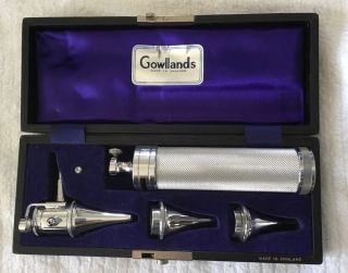 Vintage Gowlland Auriscope Complete