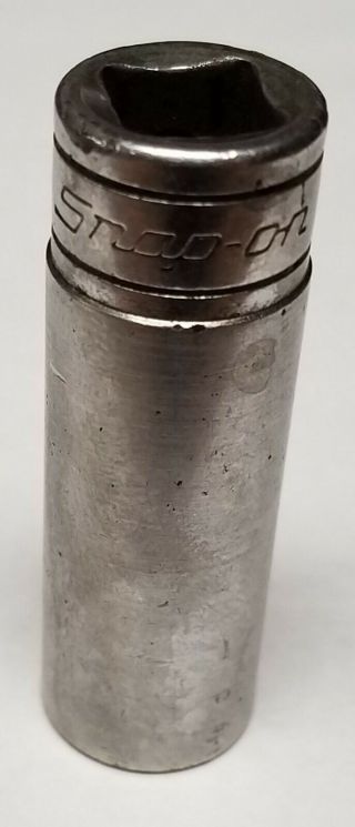 Vintage Snap - On 1/2 " 3/8 Inch Drive 6 Point Socket Sfs161 Usa