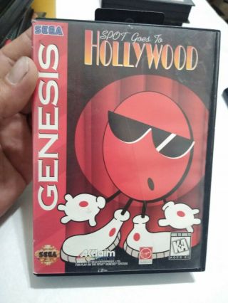 Sega Genesis 16 Bit Vintage Game Spot Goes To Hollywood