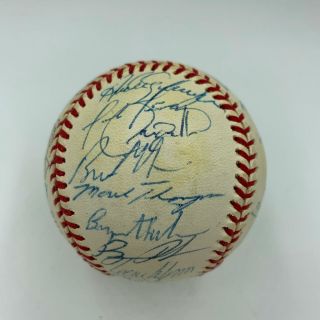 1994 Colorado Rockies Team Signed National League Baseball With Psa Dna