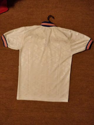 Vintage Hajduk Split Diadora White Home Shirt Mens Medium