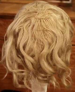 17 Antique 12 - 13 " Mohair Doll Wig For Antique French Or German Bisque Doll
