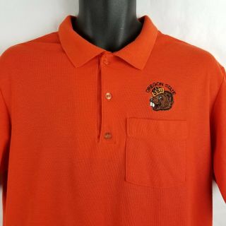 Vintage Oregon State University Beavers Golf Polo Shirt Xl