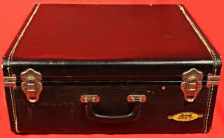 Vintage Ludwig Yellow / Blue Badge Snare Case; 1960s